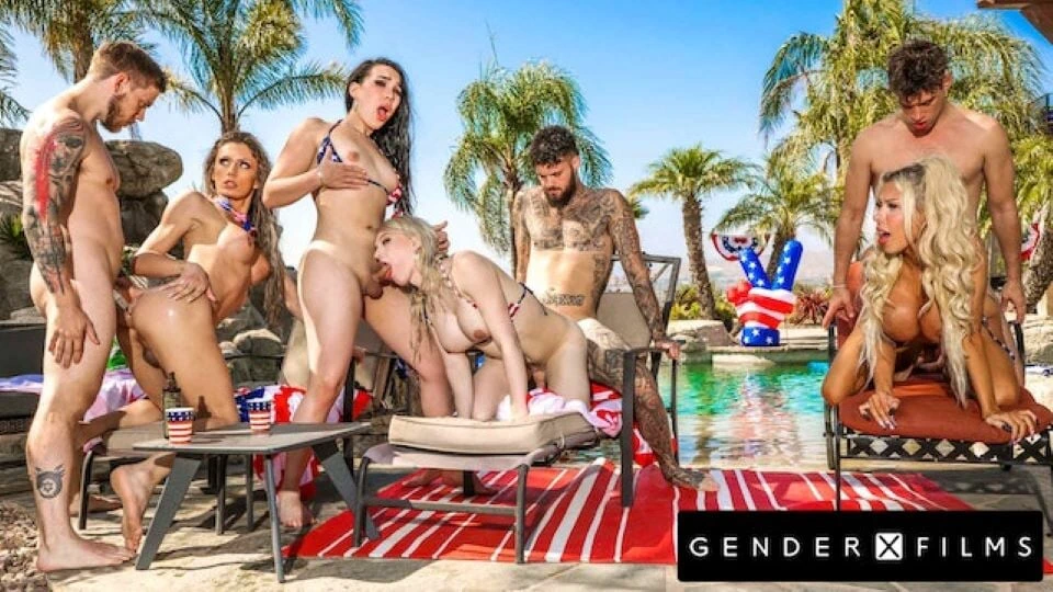 GenderXFilms – Booming Trans Babe Pool Orgy