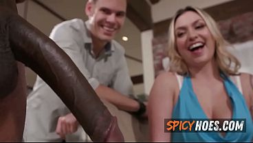 Hubby Watches Russian Wife Take His Black Coworker’s Massive Cock in Cuckold Session